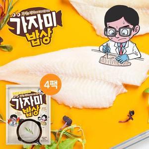 [GS단독] 가시제거연구소 순살가자미 650g*4봉, 총 32~36필렛