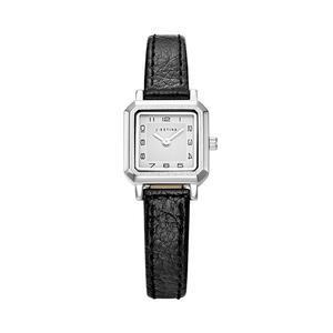 AMICO 스퀘어 가죽 시계 (JWM1LE5BS501WHBK0)