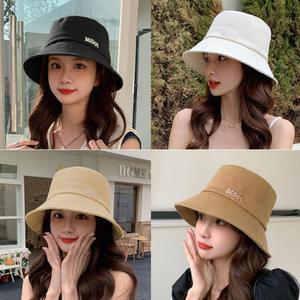 여성 여름 베이직 심플 6컬러 캐주얼 벙거지 버킷햇