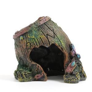 [MENPNS7E_52CF]비타리토 수족관 성벽 장식 11x8x9.5cm