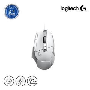 로지텍코리아 공식 G502 X 유선 게이밍 마우스 화이트