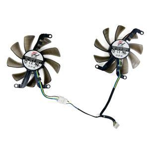 냉각 선풍기 KFA2 GALAX GeForce RTX 2060 슈퍼 GTX1660 그래픽 카드 85mm 4 핀 TH9215S2H-PAA01