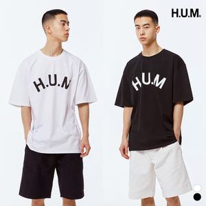 [HUM][HUM]유니) 빅 로고 오버핏 반팔티셔츠(LHQMCTA412M)