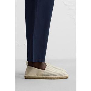 [국내발송] ZARA 남성 스트라이프 패브릭 에스파드리유 329527