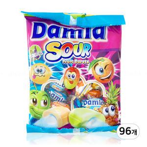 담라 사워 소프트캔디 90g 96개 (4Box)