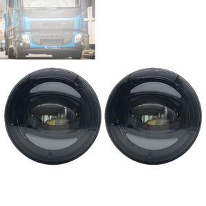 차량용 LED 안개등 램프, 볼보 VHD VNM FE FL 트럭에 , 흰색 DRL 12V 30W, 4 인치, 1 쌍,