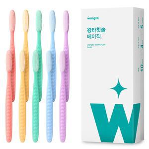 왕타 베이직 구강케어 칫솔 10개입 × 1개