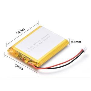 호환 5000mAh PH 충전 전원 0mm 모바일 배터리 7V 플러그 홈 스마트 Jst 2 슈트 955565 2pin
