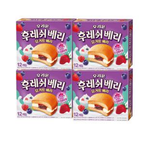 오리온 후레쉬베리 요거트베리 336g 4개