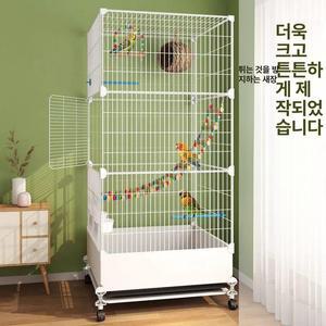 앵무새 대형 새장 날림장 새집 철제 둥지 키우기 놀이터
