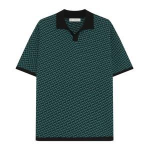 [롯데백화점]본 남성 S/S 트위드 썸머 폴로니트 그린 BN3MSW870GR