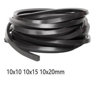 10x10 10x15 10x20 FKM 사각 바 FPM 사각 막대 Viton 불소 고무 사각 스트립 불소 고무 산성 알칼리 부식