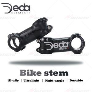 Deda Zero-자전거 합금 스템 핸들바 부품 글로스 화이트 매트 블랙 로드 MTB 6 17도