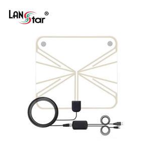 LANstar 디지털 TV 안테나 4K UHD 지상파 수신기+증폭기 세트 LS-UHANT