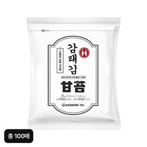 세번 구운 감태김 100매(10매X10봉)