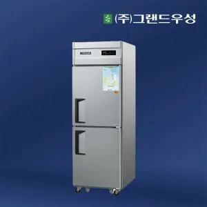 그랜드우성 25박스 업소용냉장고 CWSM-632RF 메탈 1/2냉동 디지털