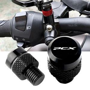 오토바이 M10 * 1.25 알루미늄 나사 볼트 미러 커버 플러그 캡 혼다 PCX150 PCX 150