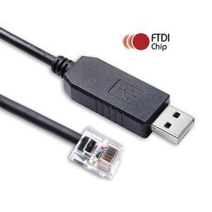 FTDI FT232RL USB RS485 - RJ11 6P6C 델타 VFD 시리즈 AC 모터 드라이브용 직렬 통신 케이블