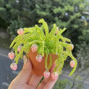 비즈 식물 diy 키트 만들기 조화