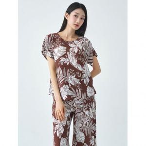 지센 인견 에스닉 패턴 셋업 블라우스 LVWSO601BR 1227468