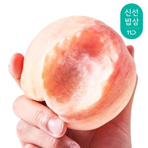 [혜택가 13,520원] 경북 딱딱이 복숭아 2kg 9-10과내외 / 달콤하고 아삭한 딱딱이 복숭아