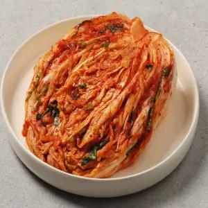 유기배추 포기김치 1kg / 국내산 유기농 배추,무 사용