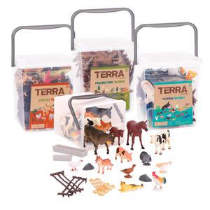 [테라] 테라버켓60피스 4종택1 고퀄리티 리얼 피규어 TERRA