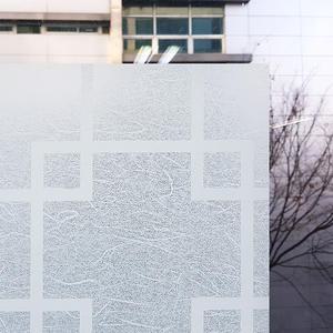 창문용 안개글라스 한지격자 MESH-0041 점착 반투명 엠보시트지