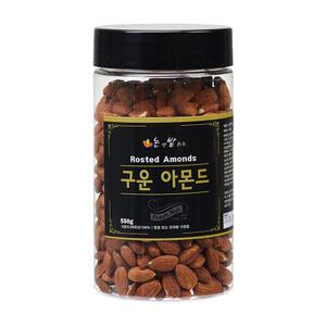 [논앤밭위드] 하루신선견과 구운아몬드(대) 고급형 550g