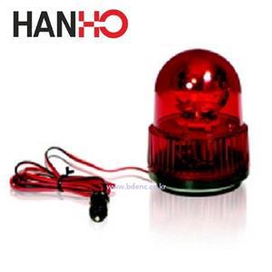 경광등 한호 DC12V DC24V 125mm 회전 고휘도램프 시거잭 자석 휀스