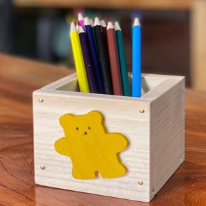 목공체험 우드 한칸연필꽂이 DIY KIT 반제품