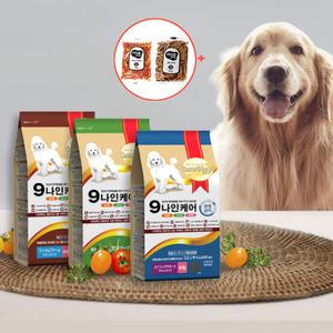 나인케어 독 관절 피부 체형 6kg 강아지 애견 사료 소형견 중형견 대형견[+아침애버거300g]z
