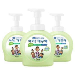 아이깨끗해 핸드워시 청포도향 본품 490ml x 3개 SD