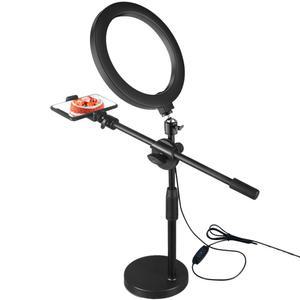 침대 핸드폰 유튜브 수직촬영거치대 링라이트 26cm 항공샷 유튜브거치대