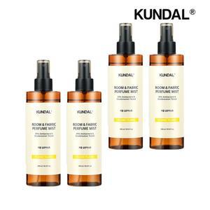 쿤달 퍼퓸 룸 앤 패브릭 섬유탈취제 일랑일랑 300ml x4개