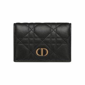 [DIOR][명품] 크리스찬 디올 디올 DIOR CARO XS 지갑 블랙 S5132UW