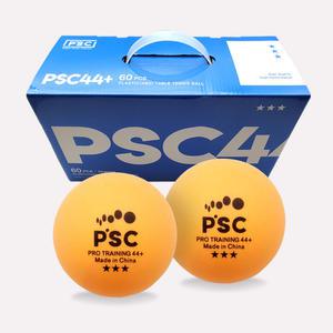 PSC 44+ 라지볼 탁구공 60개입 연습구 ABS 오렌지색 3star ABS