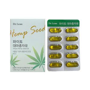 닥터린 파이토 대마종자유 1000mg x 30캡슐 1개 / 써클