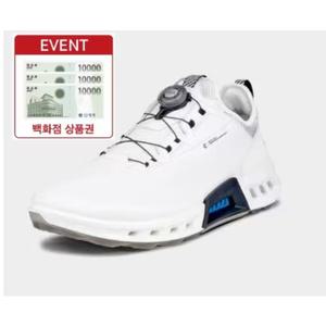 [에코](본점)[정품] 상품권 증정 신주머니 증정 에코 남성 골프화 바이옴 C4 보아 GOLF BIOM C...