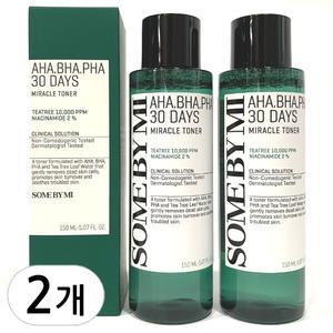 썸바이미 아하 바하 파하 30 데이즈 미라클 토너 150ml 2개(1.+1.)