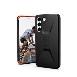 URBAN ARMOR GEAR UAG 삼성 갤럭시 S22 전용 케이스 블랙 슬릭 초박형 충격 흡수 민간인 보호 커버 6.1인치