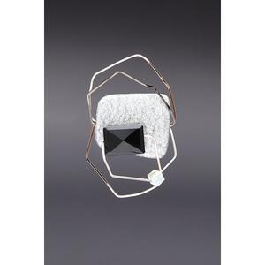 [하지나][HAZINA] Onyx Geometric Brooch