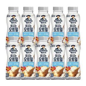 퀘이커 마시는오트밀 오트 우리쌀 50g X10개