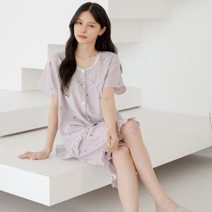 마누아 여성 국내산 풍기인견 100 상하 파자마 세트 6005 jxwnz413