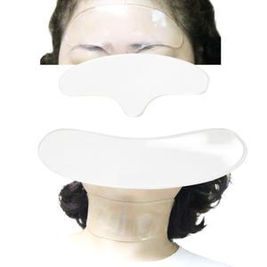 재사용 가능 미간주름패치 실리콘 이마 목 주름 패치 세트