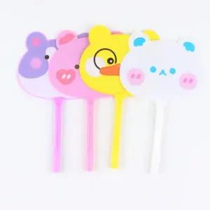 580A] 500 애니멀즈 부채볼펜 (100개세트)