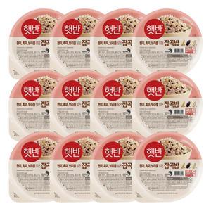 햇반 잡곡밥 210g x 12개