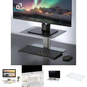 ANYPORT 엘디엘 마운트 높이 조절 모니터 받침대 선반/거치대/컴퓨터/PC/사무실/책상위/모니터대/지지대