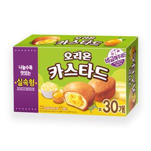 오리온 카스타드 대용량 30개입 690g