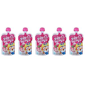 팔도 뽀로로 워터젤리 복숭아 120ml 5개